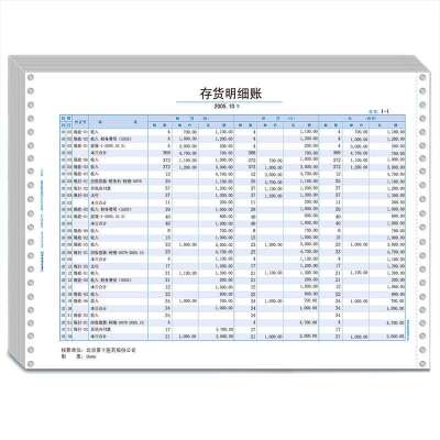 西玛simaa 针打tr221数量金额明细账 tr221s(立信通用