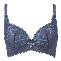 欧迪芬<em>3/4</em>罩剪接<em>文胸</em>BL-金秋蓝(<em>70C</em>)OA1324