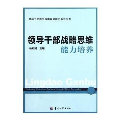 《领导干部战略思维能力培养》杨启国 主编【