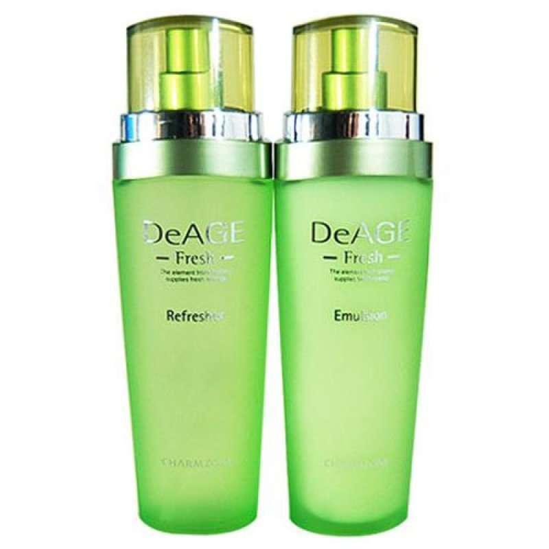 婵真清爽2种套装(爽肤水130ml+乳液130ml)
