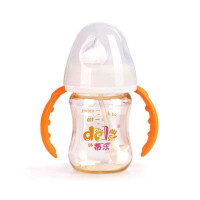 蒂乐PES婴儿奶瓶\/宽口径带手柄\/120ml初生宝