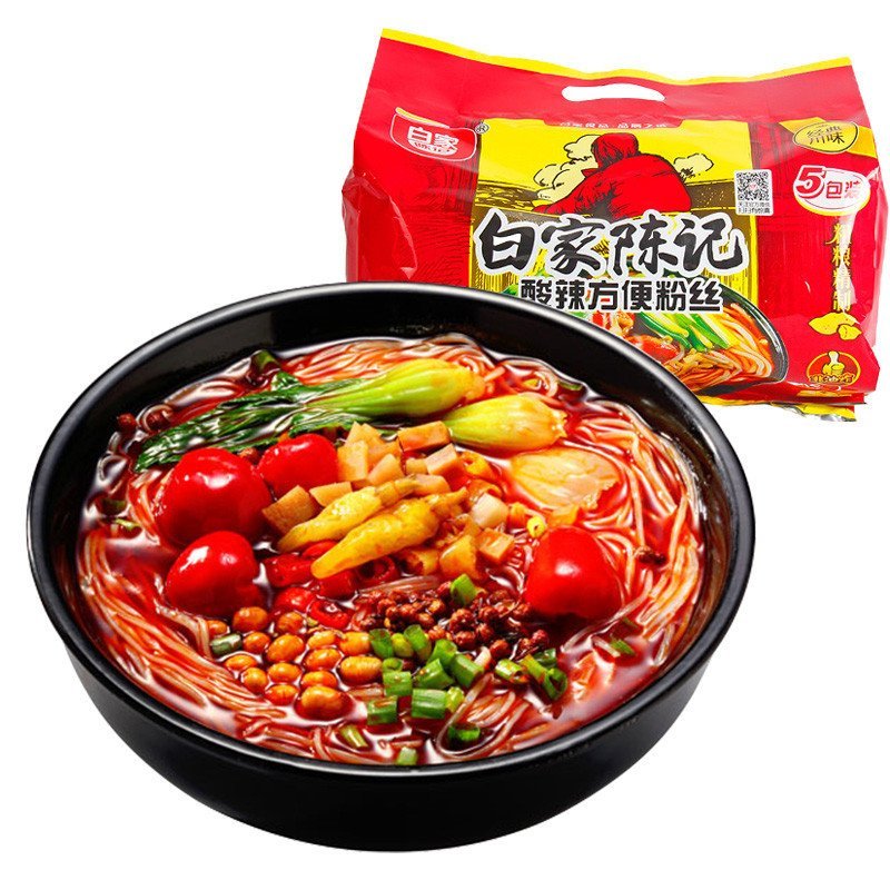 白家 正宗酸辣粉五连包540g