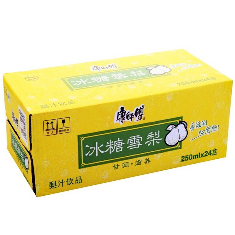 康师傅250ml冰糖雪梨250ml*24