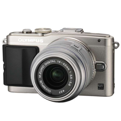 【奥林巴斯(OLYMPUS)无系列E-PL6-1442】奥林巴斯（OLYMPUS） 微型单电相机 EPL6 14-42mm 手动镜头套机 银 随机附赠8G卡【价格 图片 品牌 报价】-苏宁易购