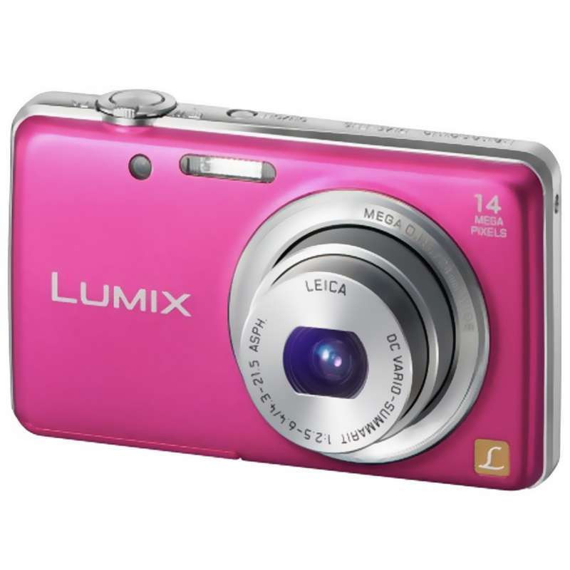 松下(panasonic) 数码相机 DMC-FH6GK-P 粉色 随机附赠相机包