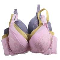 贝婷娜 中厚杯聚拢收赘肉蕾丝性感<em>文胸</em>84220