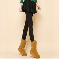 壹码 百褶裙裤显瘦 秋冬假两件打底裤裙 韩版大