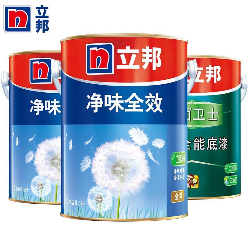【立邦(NipponPaint)系列】立邦漆 油漆\/涂料\/内墙乳胶漆 立邦净味全效套装图片,高清实拍图-苏宁易购