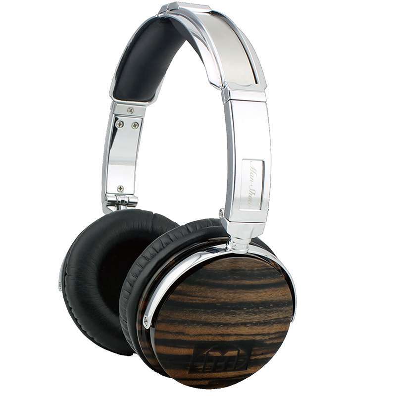 MANSHOW (男人秀) Music DJ AIRCRAIT CARRIER黑檀木高品质HIFI头戴式耳机