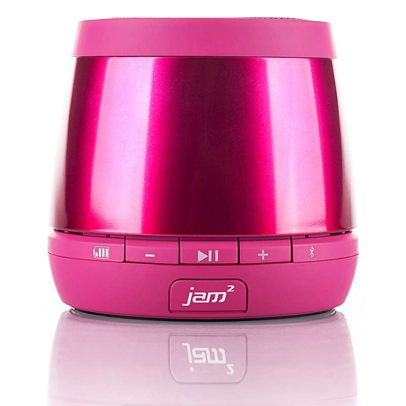 JamPlus HX-P240A（粉色） 无线蓝牙音箱 3D环绕立体声 音质更完美 粉色