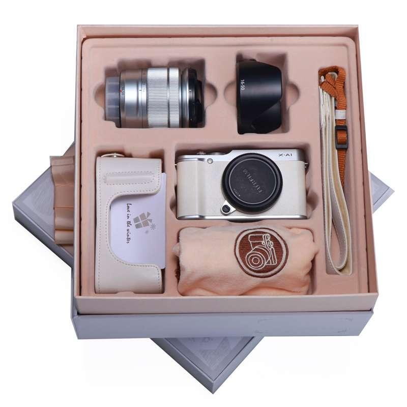 富士(FUJIFILM) X-A1(16-50MM镜头) 微型单电礼盒套机 白色