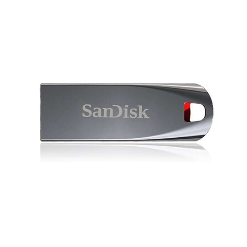 闪迪（SanDisk）酷晶（CZ71）16GB 金属创意 U盘（银灰）