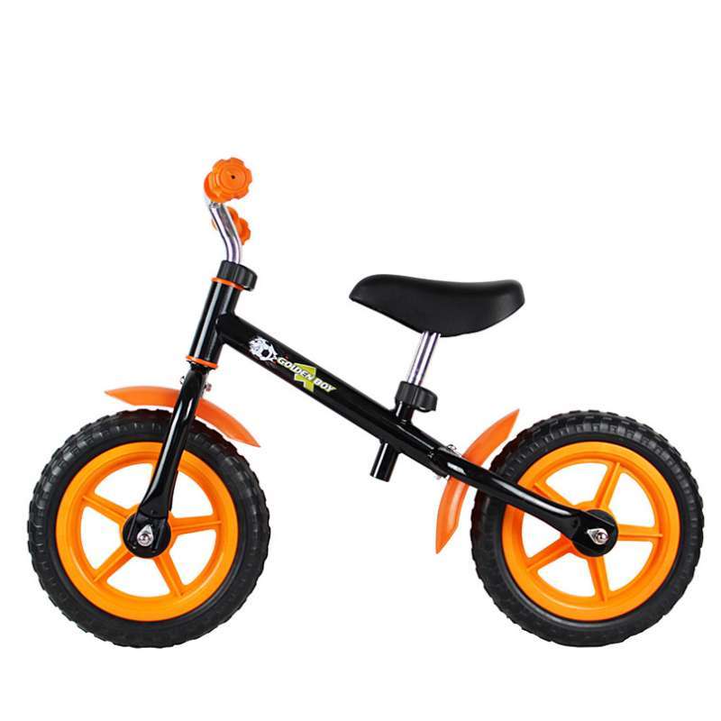 小金童刀浪 热销欧美儿童学步车12寸 黑色款 限量儿童车滑行车多功能平衡车