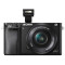 索尼（SONY） ILCE-6000L 微单相机 黑色（16-50mm镜头 a6000/α6000）