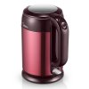 美的（Midea）H215E4B 双层防烫、进口温控器1.5L/1.5升GB9684彩钢电热水瓶电水壶 红色