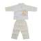 香港亿婴儿 纯棉15件套宝宝内衣服饰礼盒套装 607 黄 均码