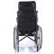 鱼跃（YUWELL） 轮椅 可折叠半躺型 H059B 全钢管加固 带坐便椅餐桌板手动轮椅车