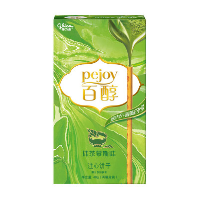 格力高 百醇(抹茶慕斯味)48g/盒