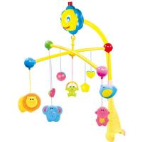 仙邦宝贝床铃婴儿玩具0-1岁音乐床头挂铃360