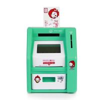 迷你儿童ATM自动存取款机 玩具密码锁存钱罐