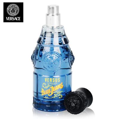 范思哲versace 蓝色牛仔可乐瓶男士香水75ml