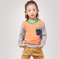 兔子杰罗童装 2015春秋装新款 男童长袖T恤 韩