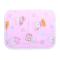 迪尼贝儿婴儿隔尿垫 大号纯棉防水婴儿竹纤维隔尿布女生经期床垫 粉红色