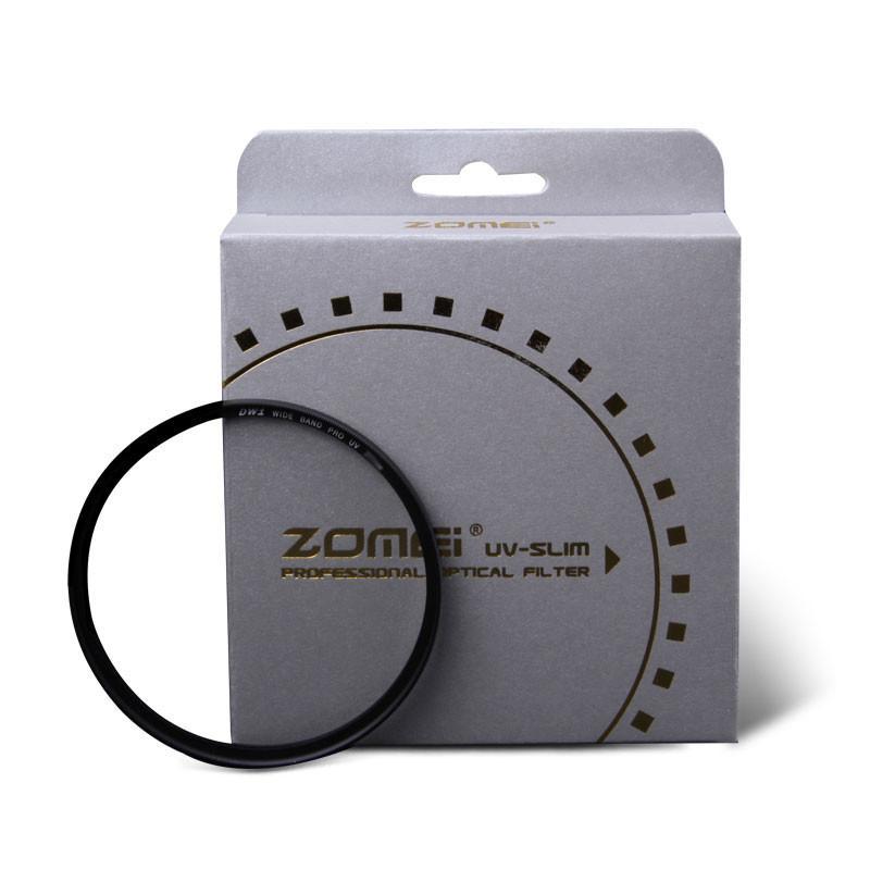 zomei卓美薄型UV镜滤镜WIDE BAND PRO 77mm 18-200通用附件滤光镜
