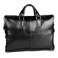 高端男公文包 牛皮14\/15\/17寸真皮电脑包男士