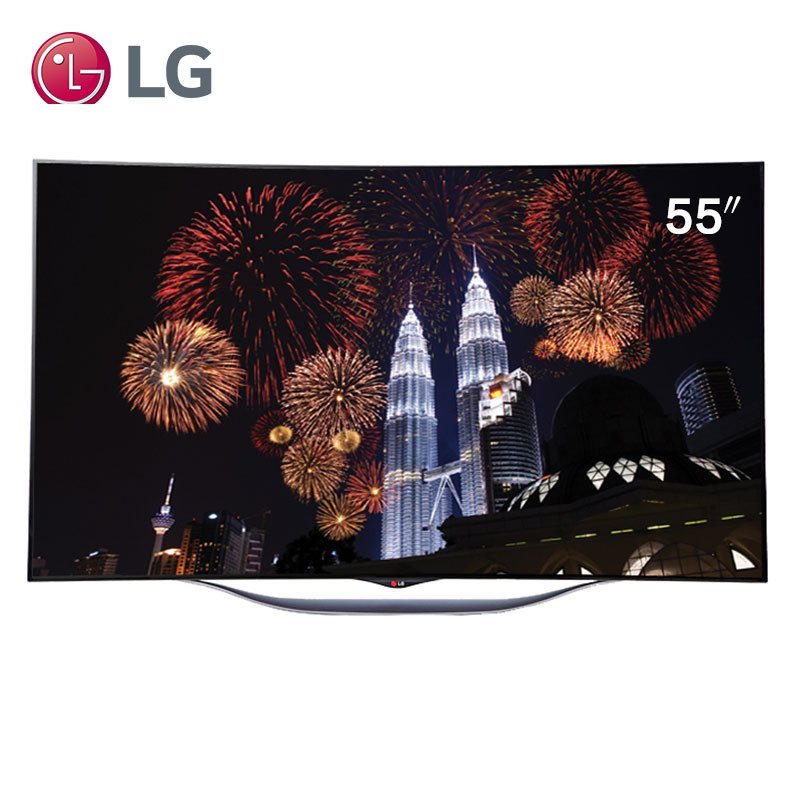 LG电视 55EC9300-CA 55英寸 全高清 3D 智能无线wifi网络OLED曲面屏幕电视