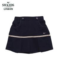 七匹狼大童女装 女童2015春秋新款短裙 女孩裙