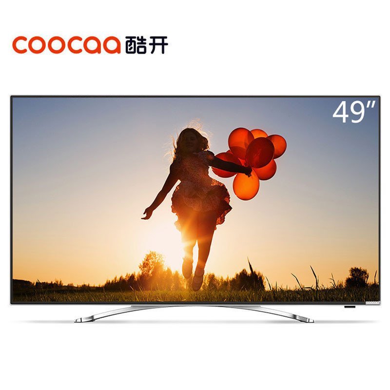 酷开(Coocaa) U49 49英寸 超高清4K 智能WIFI 原装IPS硬屏 LED液晶平板电视 酷开智能系统