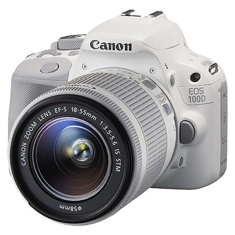 佳能（Canon）EOS 100D KIT单反套机(EF-S18-55ISSTM)（白）+小桃仙包