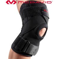 克达威mcdavid半月板十字韧带弹性钢条护膝 篮