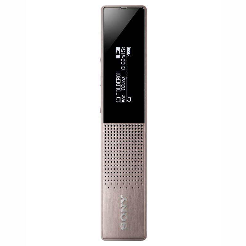 索尼（SONY）ICD-TX650（棕色）金属机身数码锂电录音棒 16G 迷你易携带 高清 专业 会议 降噪功能 录音笔
