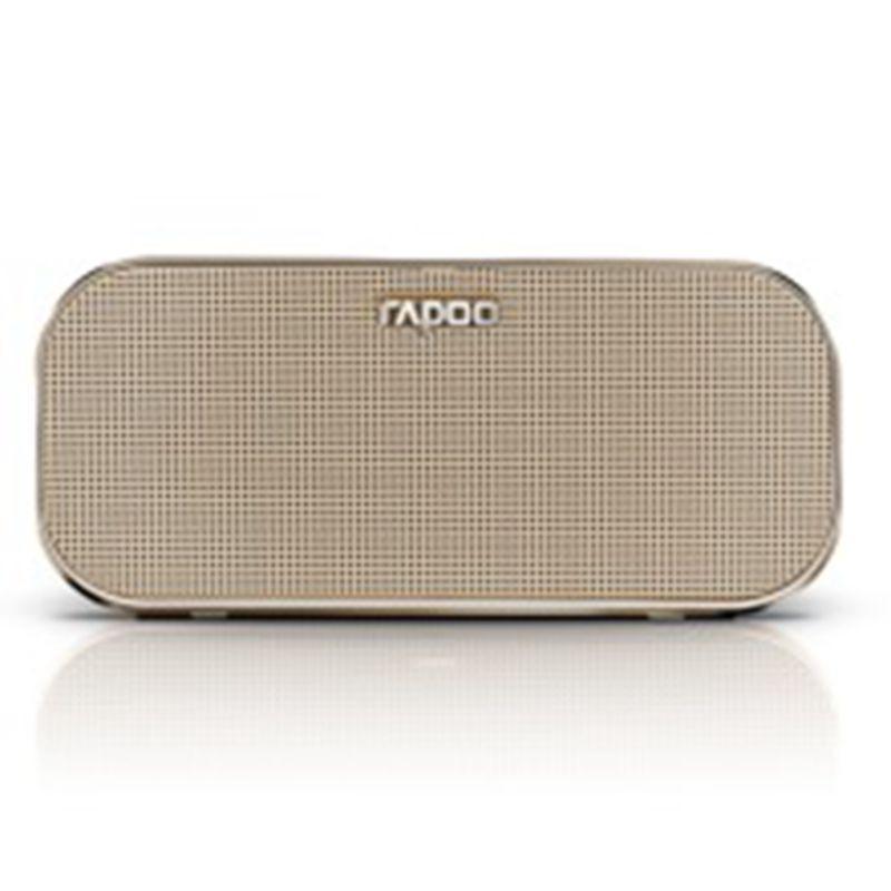 Rapoo/雷柏 A500蓝牙音箱 音响小音箱无线车载音响手机电脑低音炮 金色