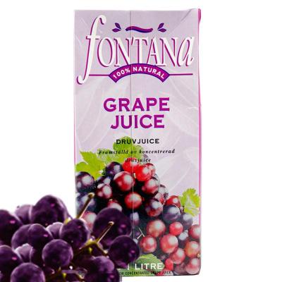 【芳塔娜果汁\/果蔬汁 】芳塔娜葡萄汁(方盒)1L