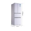 扎努西·伊莱克斯/ZANUSSI ZHM2860LGA 286升法式多门三温区冰箱