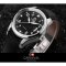 瑞士嘉年华CARNIVAL手表新款飞行员系列夜光男士全自动机械表 男表防水精钢黑色腕表正装时尚金属精钢表8592B
