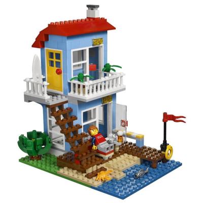 lego正品创意百变系列海滨房屋7346乐高益智拼插积木玩具