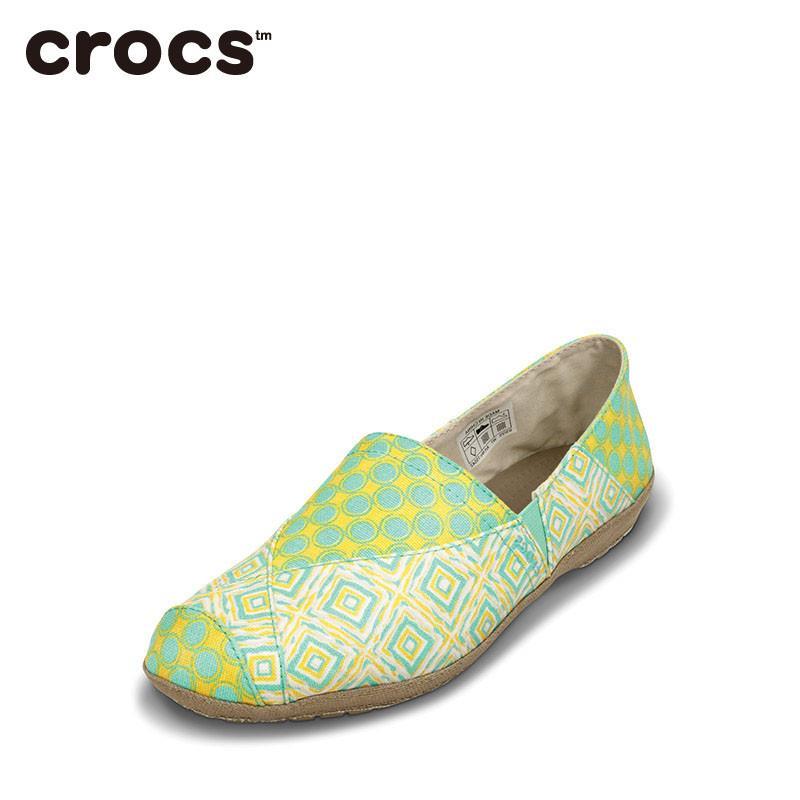 包邮crocs卡骆驰女鞋 安琪莲型尚便鞋平底鞋 休闲平底单鞋15542 薄荷