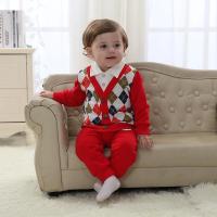 秋季男宝宝婴儿衣服英伦帅气秋装外出衣服春秋