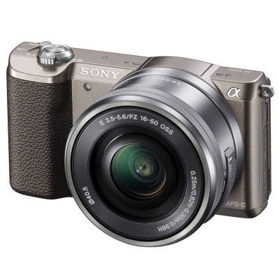 索尼(sony ilce-5100l 微单相机 棕色(16-50mm镜头 a5100/α5100 赠