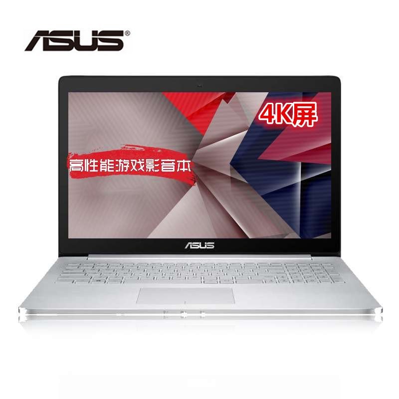 华硕（ASUS）UX501JW 15.6英寸笔记本电脑（I7-4720HQ 16G 512G固态硬盘 2G独显 GTX960M 4K屏 银色）
