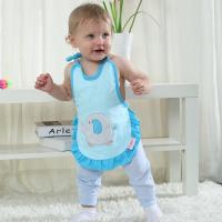 柏逦莎 宝宝肚兜夏 婴儿新生儿肚兜 4层纱布 卡