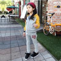 抱抱我 2015春秋冬装新款童装女童运动卫衣套