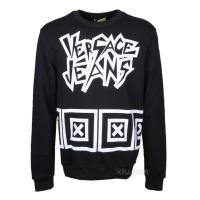 Versace Jeans 男士纯棉涂鸦图案卫衣B7G1A