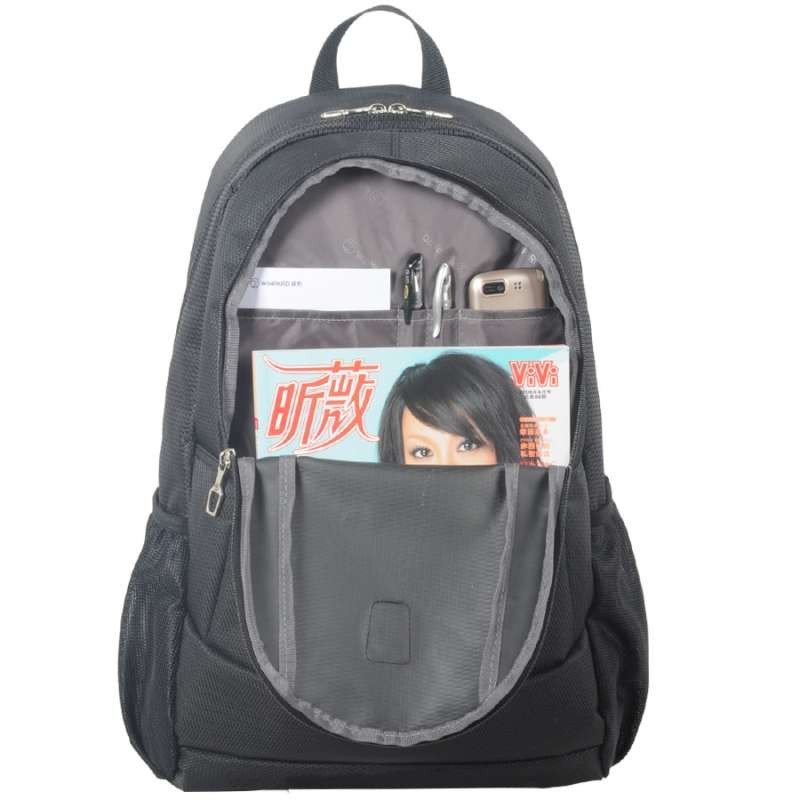 威豹双肩包男背包女休闲背包学生书包双背包旅行包 1661 灰色/果绿b图片