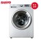 三洋（SANYO）6.5公斤全自动滚筒洗衣机WF610312S5S（银色）