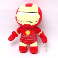 达 卡通复仇者联盟2毛绒玩具公仔Q版蜘蛛侠钢